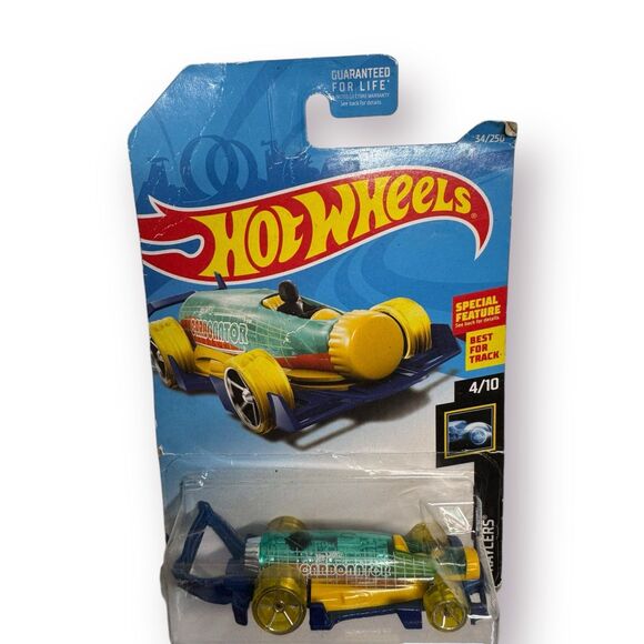 Hot Wheels Carbonator X-Raycers Die-Cast Car 3-Inch Model‎ 4/10 Retro BNWT - Picture 1 of 2